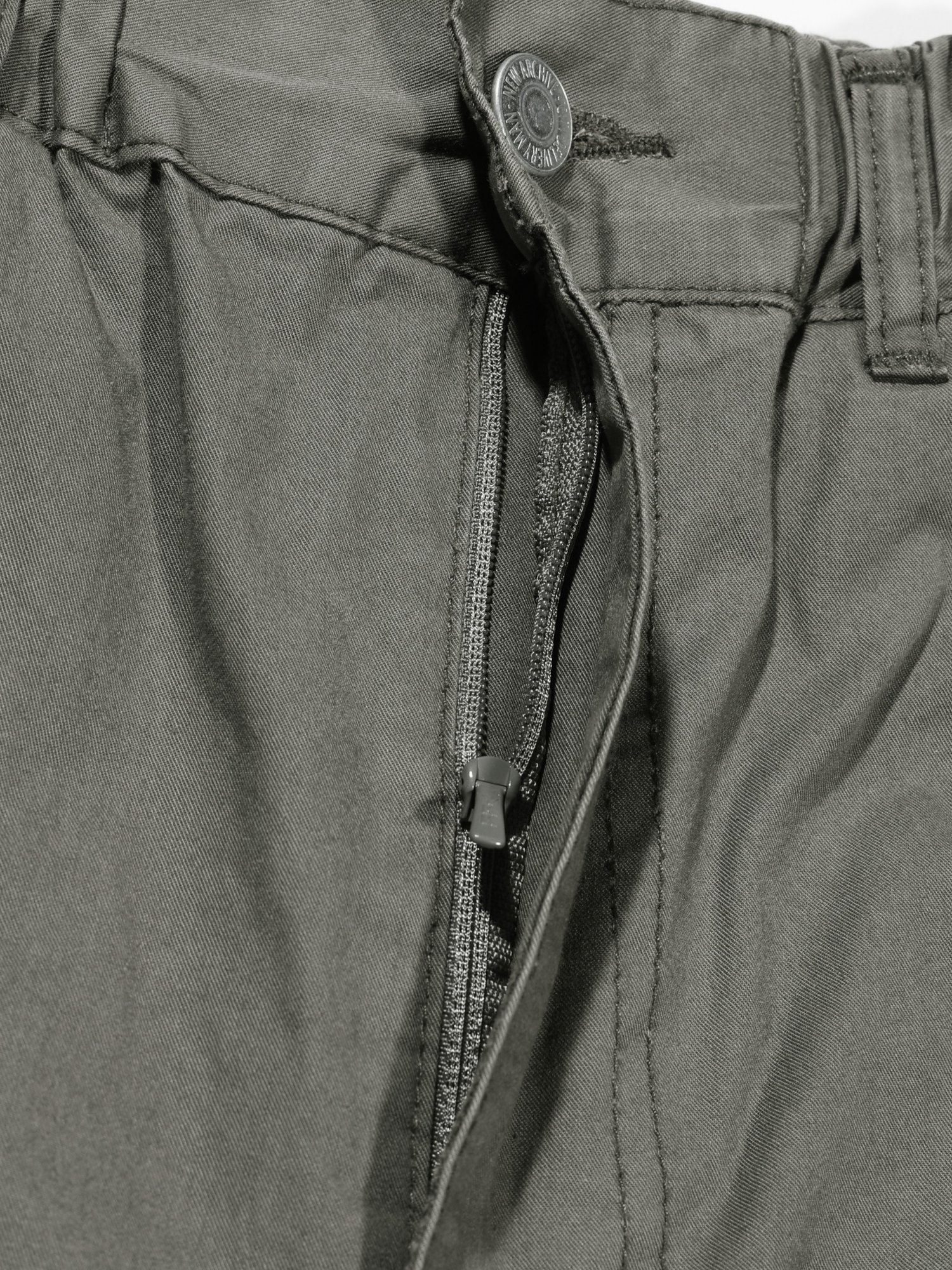 Light Cotton Twist Pants (Charcoal Khaki)