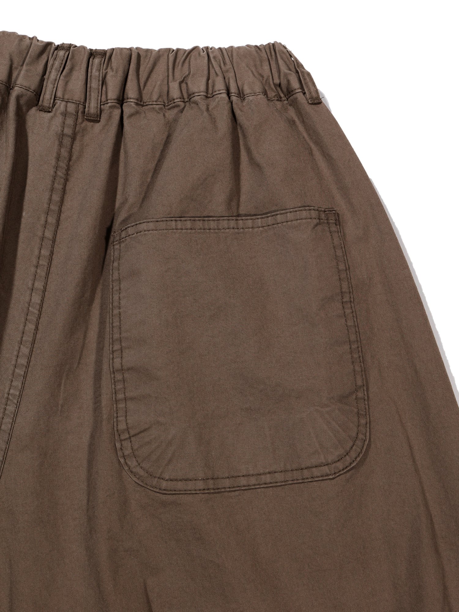 Light Cotton Twist Pants (Brown)