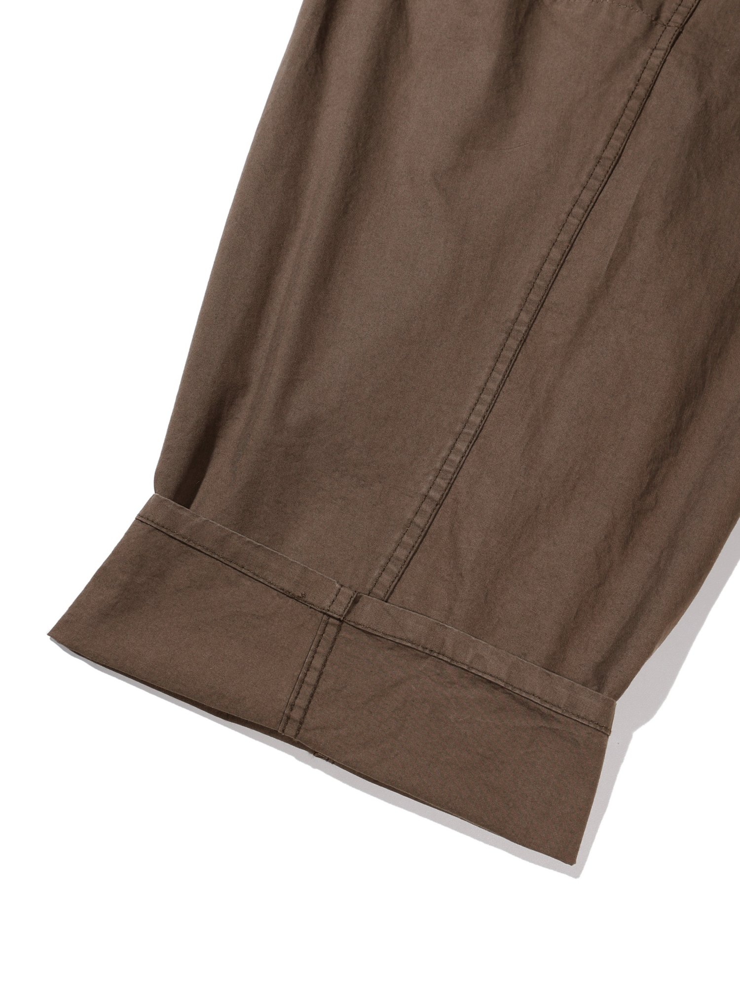 Light Cotton Twist Pants (Brown)