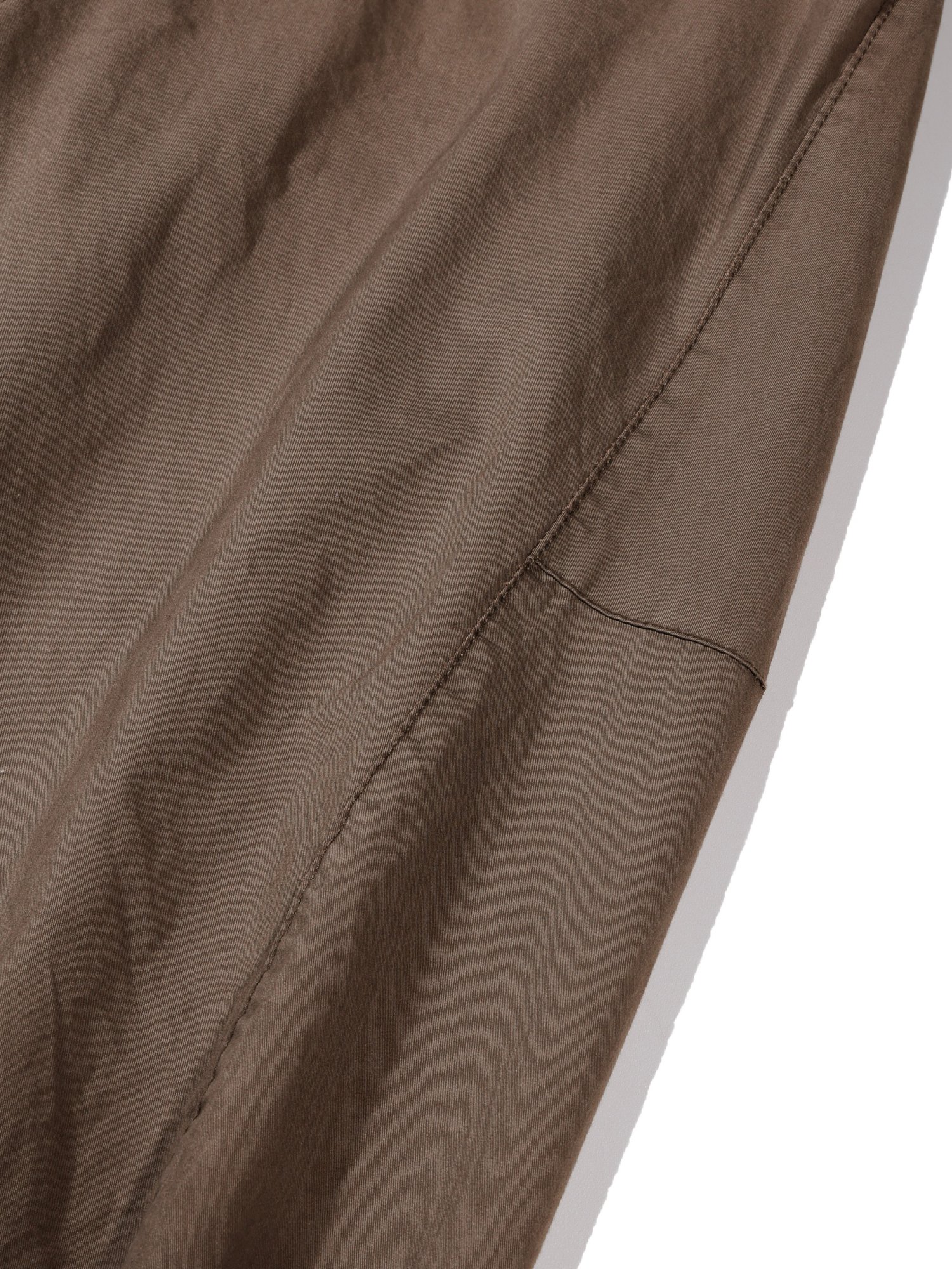 Light Cotton Twist Pants (Brown)