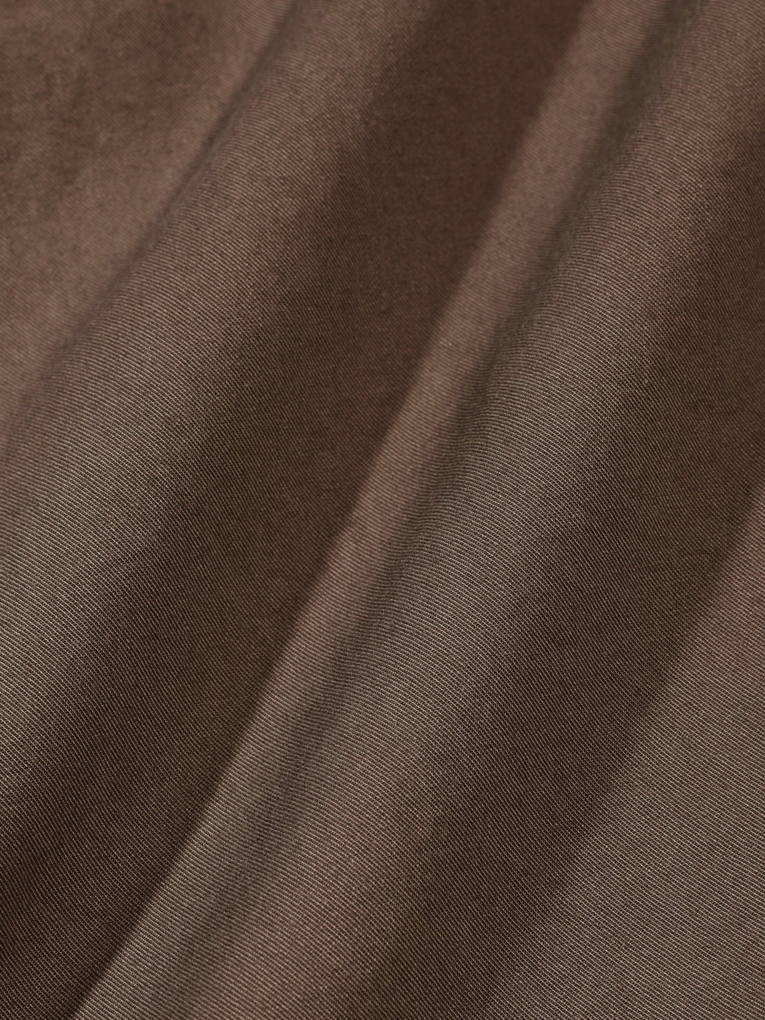 Light Cotton Twist Pants (Brown)