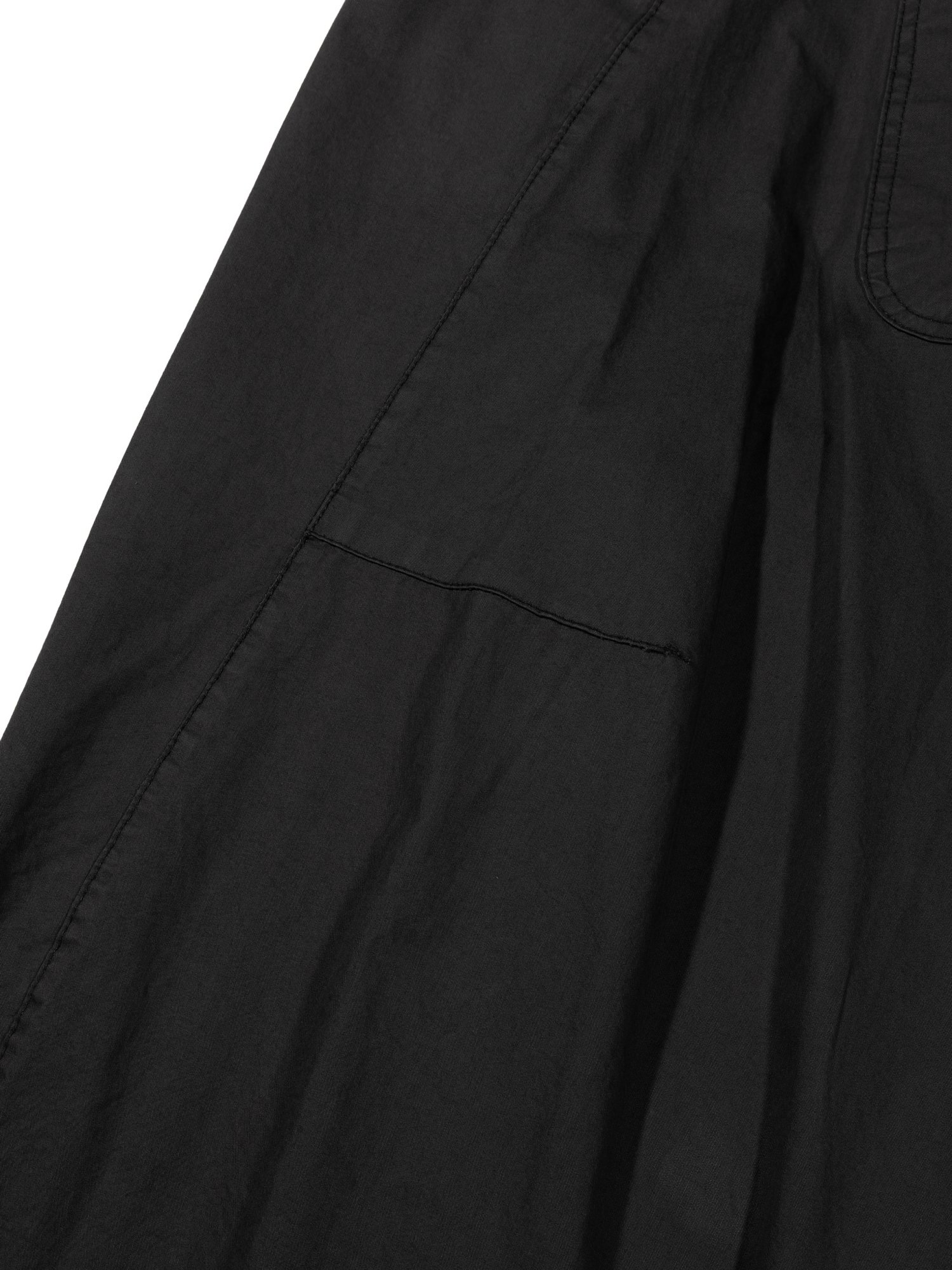 Light Cotton Twist Pants (Black)