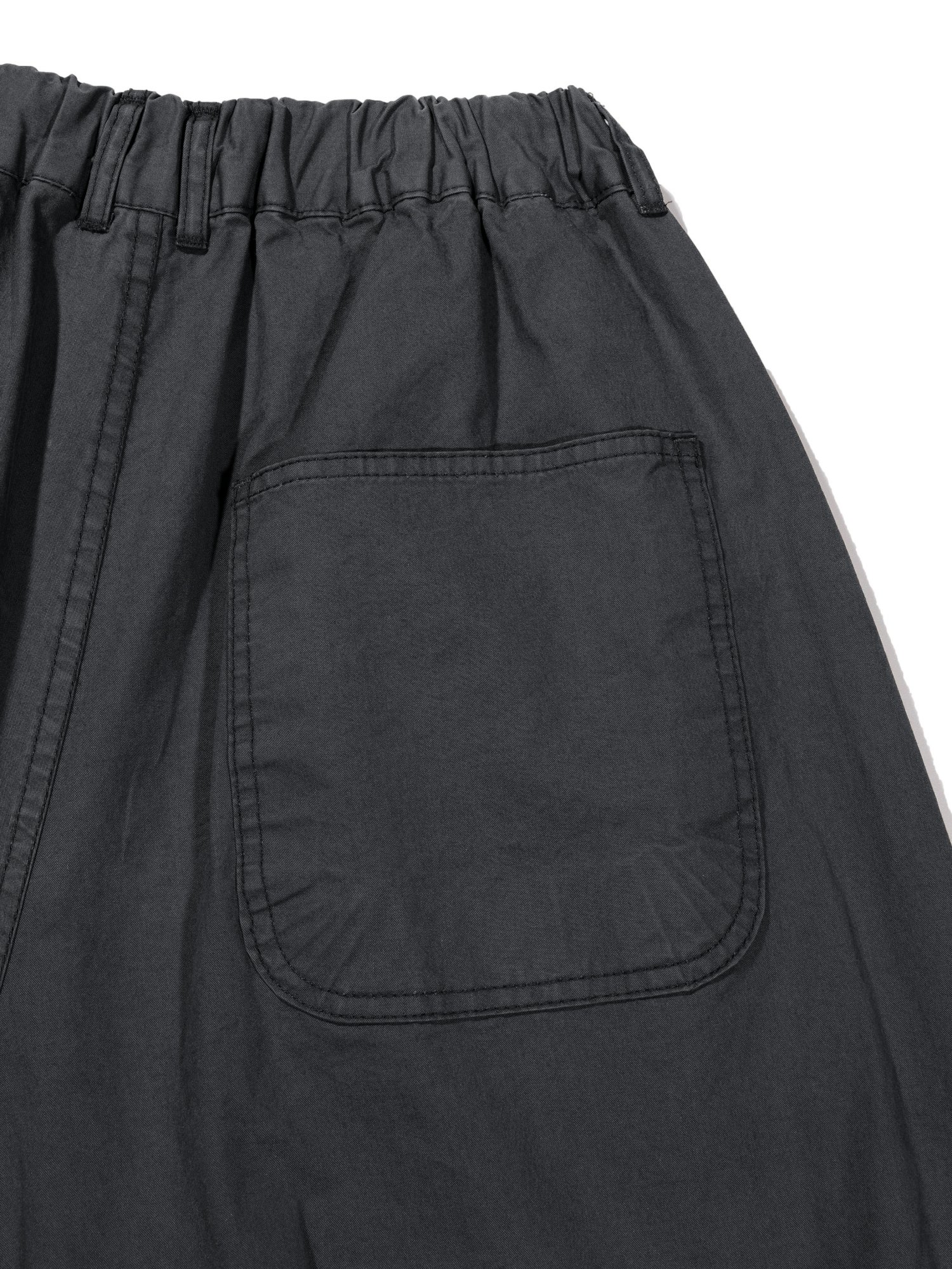 Light Cotton Twist Pants (Charcoal)