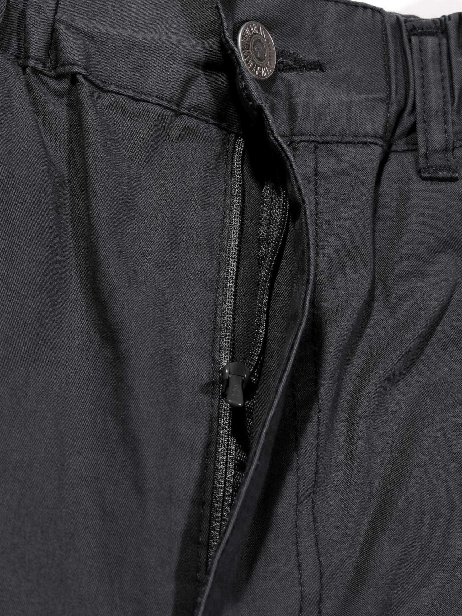 Light Cotton Twist Pants (Charcoal)