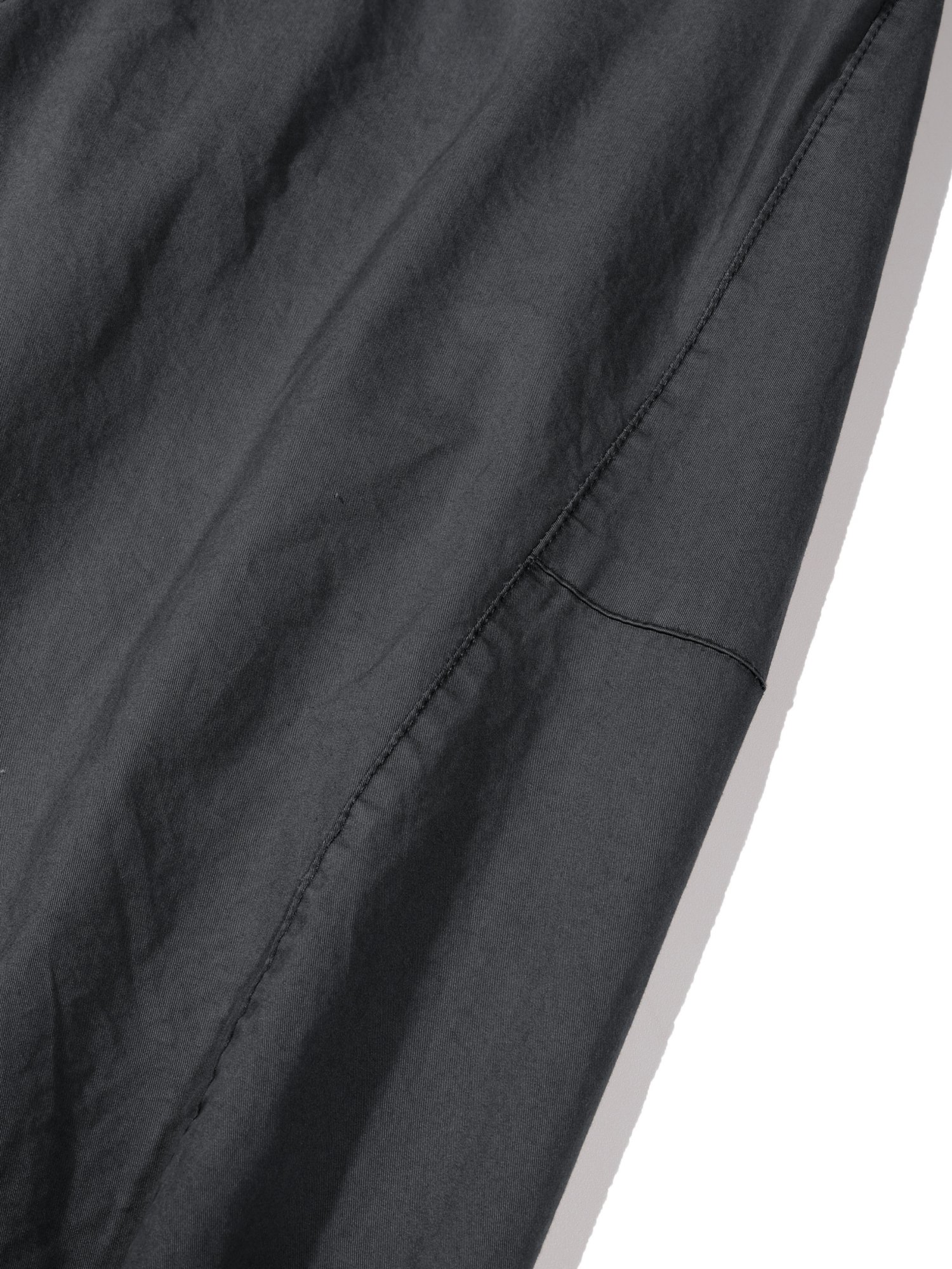 Light Cotton Twist Pants (Charcoal)