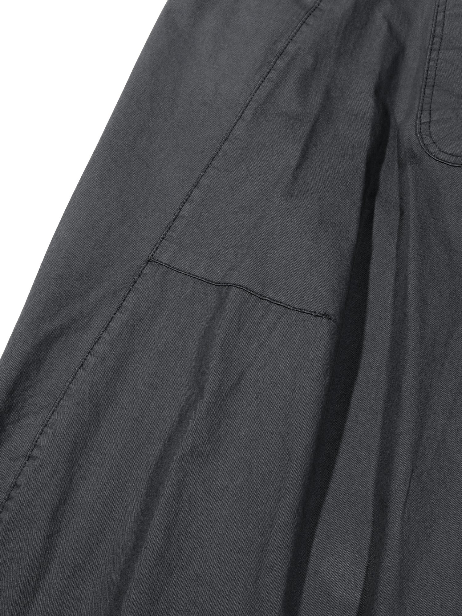 Light Cotton Twist Pants (Charcoal)