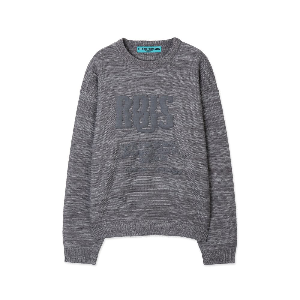 Rois Knit Pull-over (Charcoal)