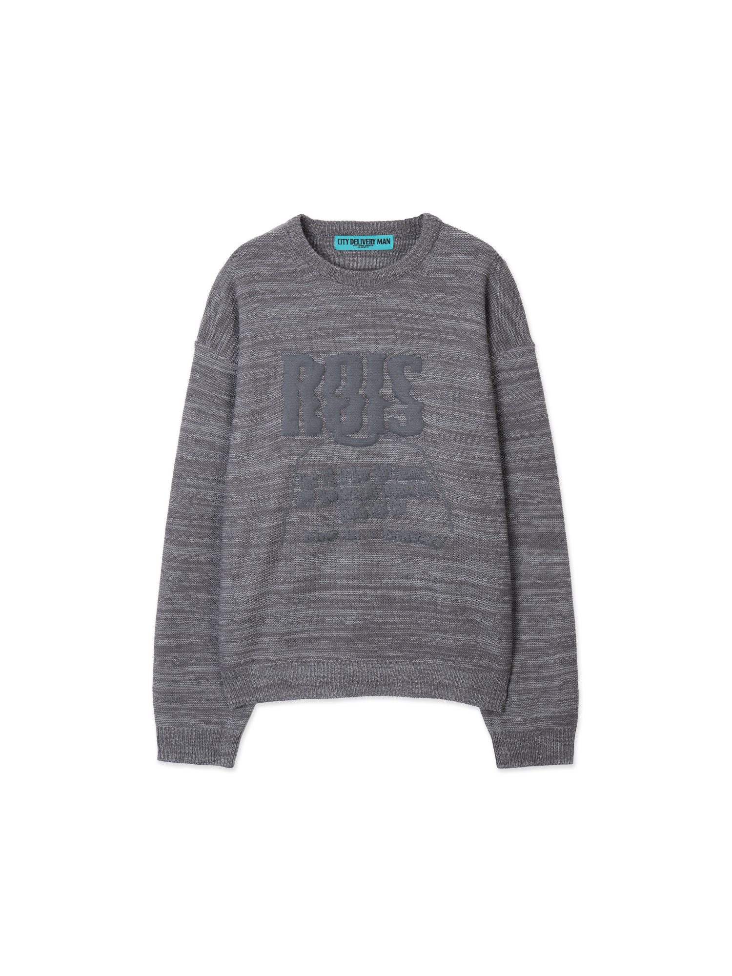 Rois Knit Pull-over (Charcoal)