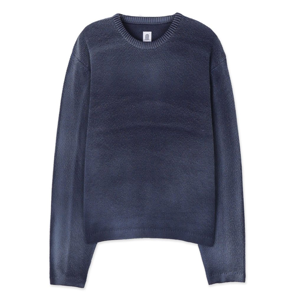 Scat Knit Pull-over (Navy)