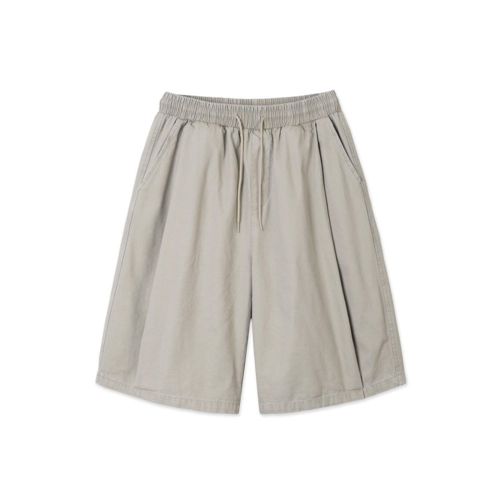 Plain Folded Shorts (Stone Sand)
