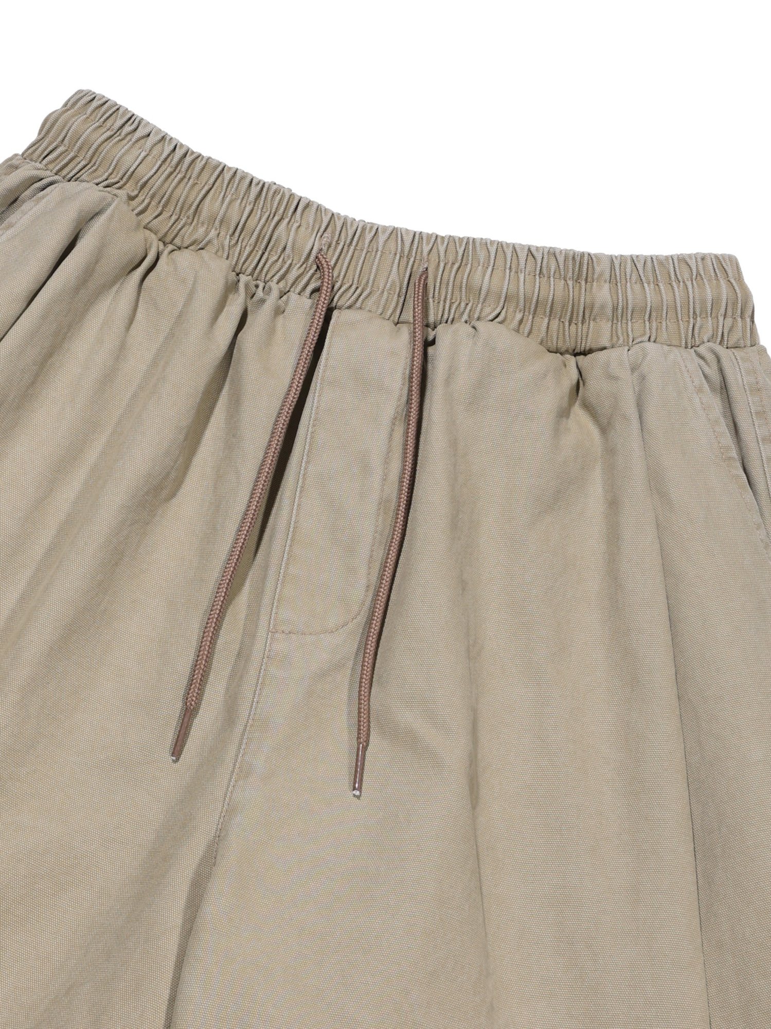 Plain Folded Shorts (Tan Beige)