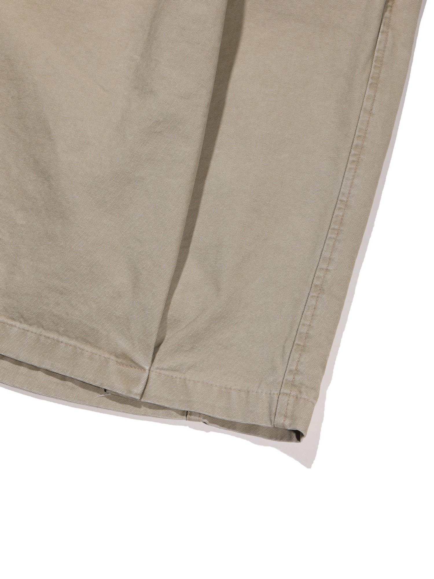 Plain Folded Shorts (Tan Beige)