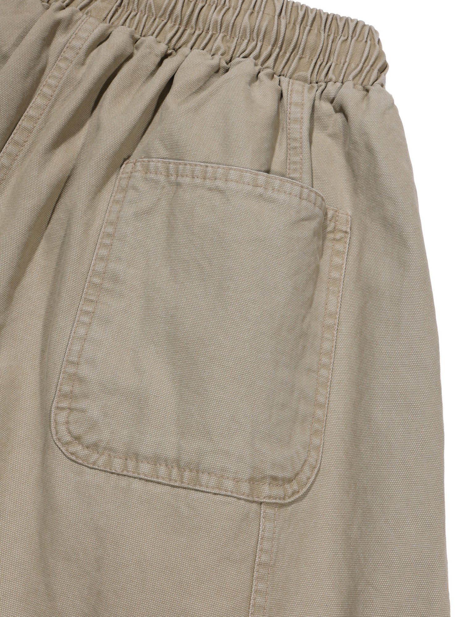 Plain Folded Shorts (Tan Beige)