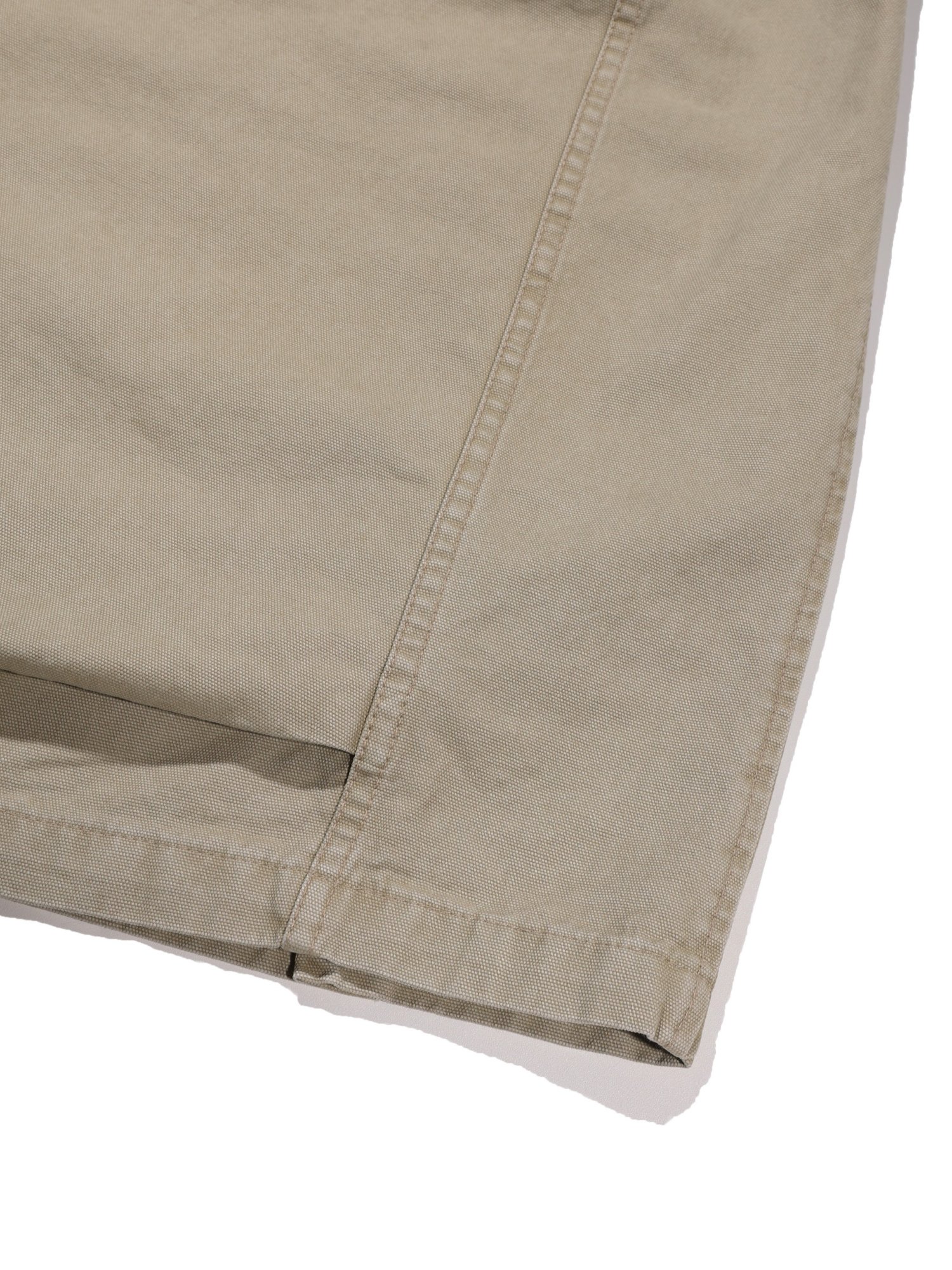 Plain Folded Shorts (Tan Beige)